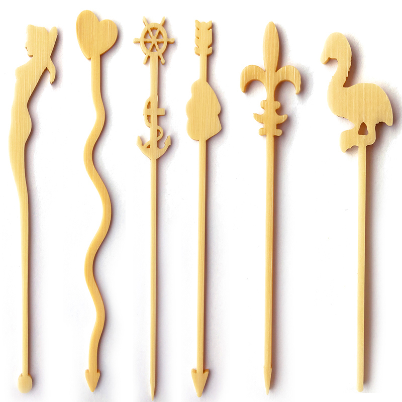 Steak skewers bamboo steak skewers